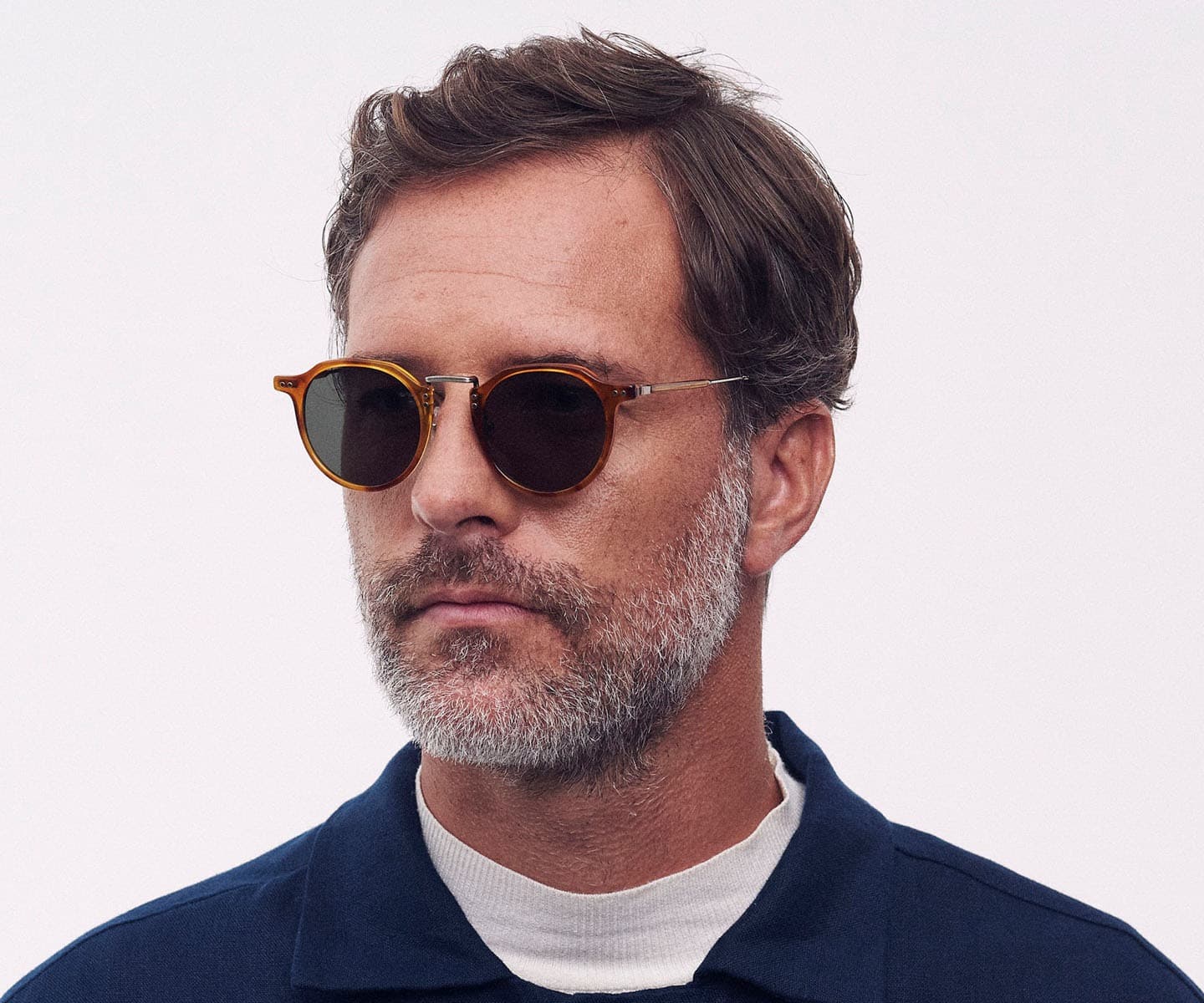 Fine acetato + metal - Óculos de Sol