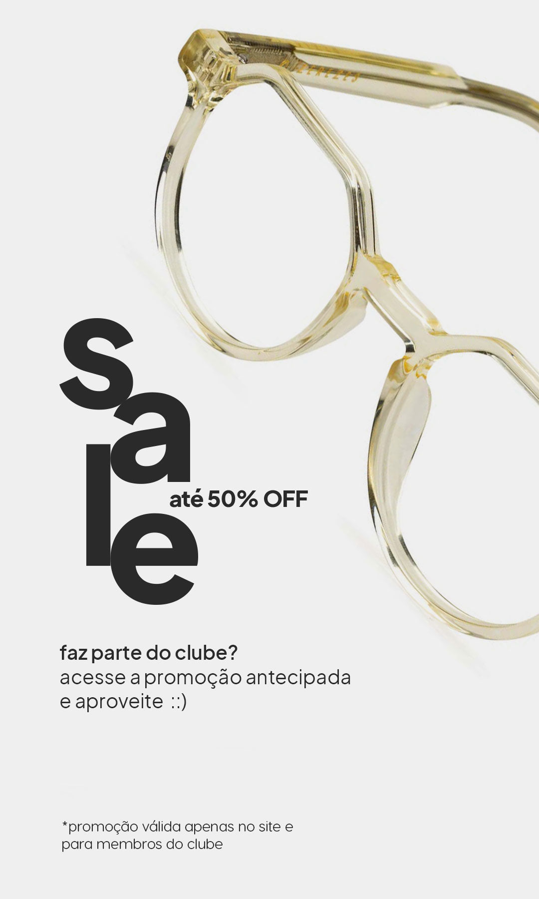 Aproveite a promoção exclusiva para membros do Clube dos quatro: o programa de benefícios da Zerezes. Acesse sua conta e explore descontos de até 50%. Mas atenção, a promoção é exclusiva para o site e para membros do Clube.
