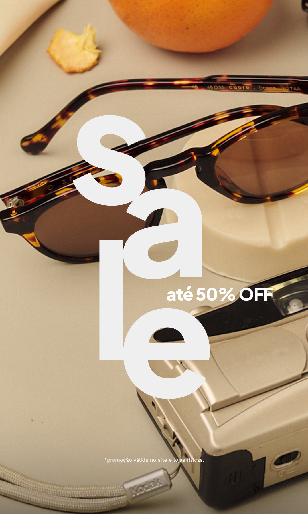 Óculos de grau e sol com até 50% de desconto. Aproveite nossa promoção por tempo limitado.