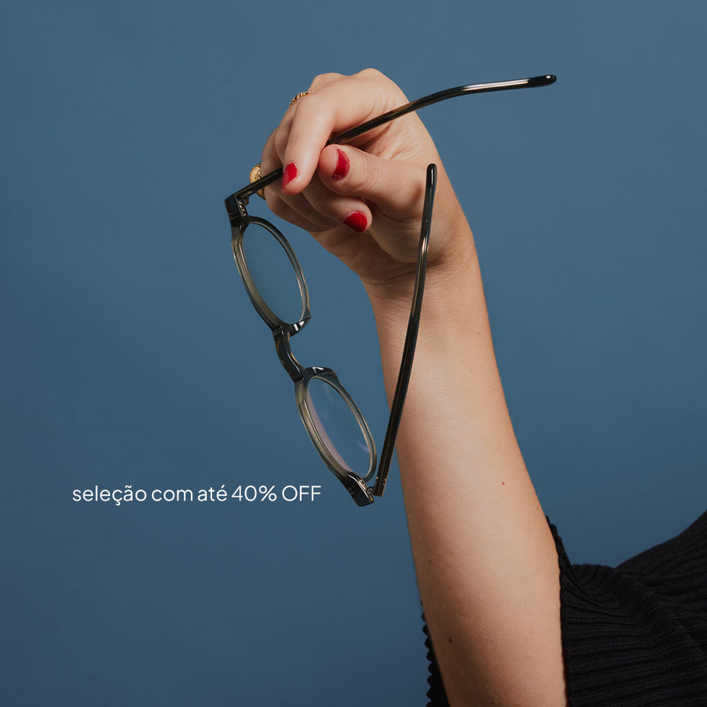 conheça nossa linha de óculos de grau a partir de R$595 com lentes de grau básicas inclusas.