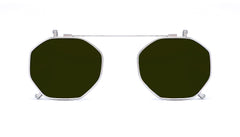 Prata com lentes esverdeadas e sua variante Prata com lentes esverdeadas