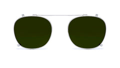 Prata com lentes esverdeadas e sua variante Prata com lentes esverdeadas
