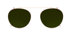 Ouro com lentes esverdeadas e sua variante Ouro com lentes esverdeadas