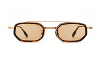 ouro com tortoise mogno